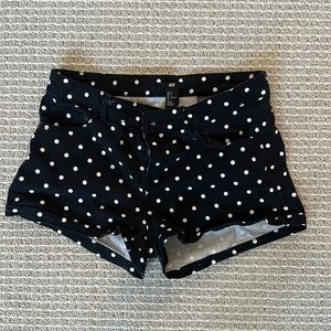 High waisted Polka Dot shorts